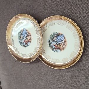 Crest-O- Gold two Plates